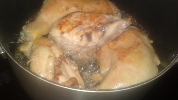 Maďarský kurací paprikáš s haluškami (fotorecept) - obrázok 3