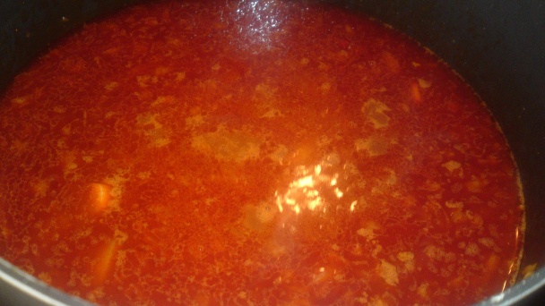 Maďarský kurací paprikáš s haluškami (fotorecept) - obrázok 9