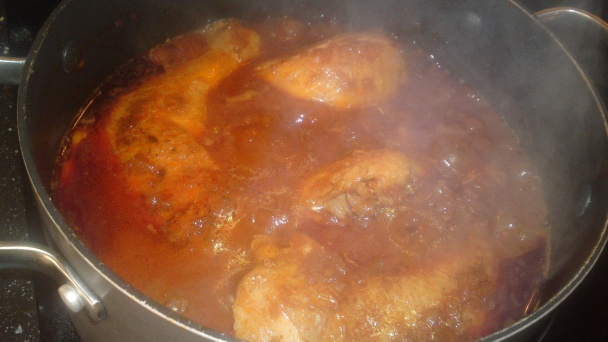 Maďarský kurací paprikáš s haluškami (fotorecept) - obrázok 11