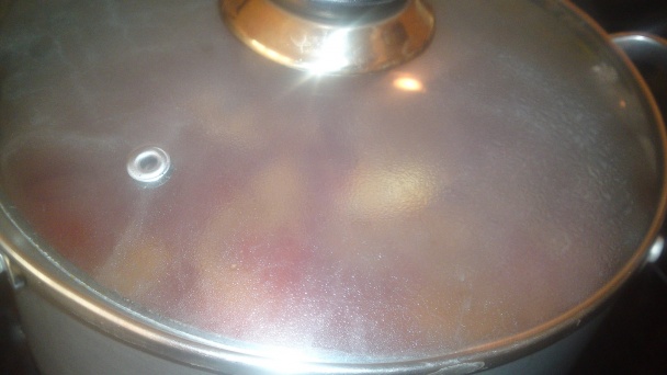 Maďarský kurací paprikáš s haluškami (fotorecept) - obrázok 12