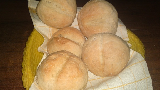 Rýchle žemle z pšeničnej hladkej a špaldovej hladkej múky (fotorecept) - obrázok 10