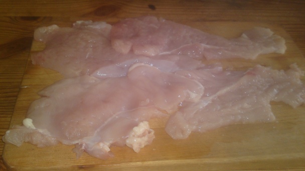 Prírodné kuracie prsia s cukrovým hráškom na masle (fotorecept) - obrázok 1