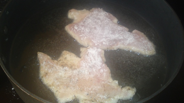 Prírodné kuracie prsia s cukrovým hráškom na masle (fotorecept) - obrázok 7