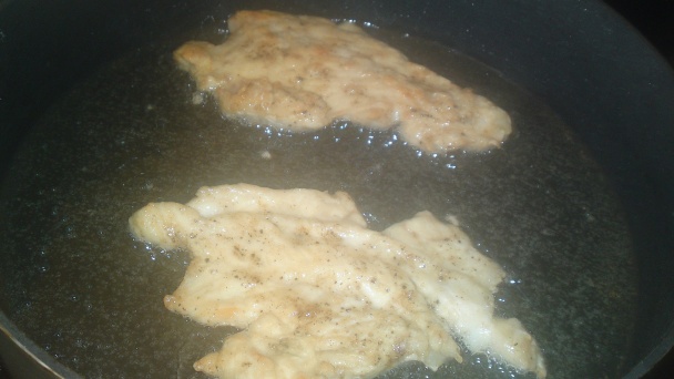 Prírodné kuracie prsia s cukrovým hráškom na masle (fotorecept) - obrázok 8