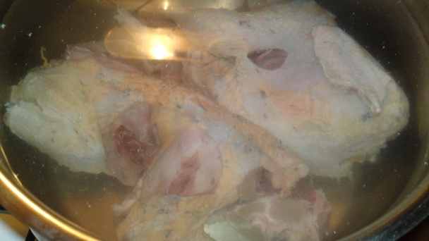 Polievka z bažanta s bielym vínom Chardonnay (fotorecept) - obrázok 4