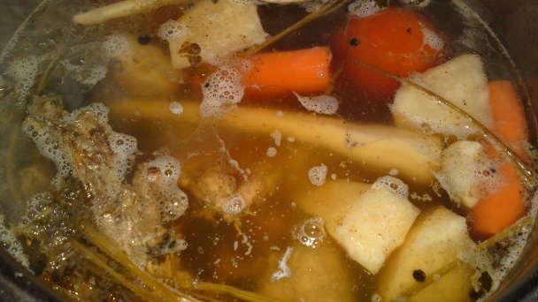 Polievka z bažanta s bielym vínom Chardonnay (fotorecept) - obrázok 8