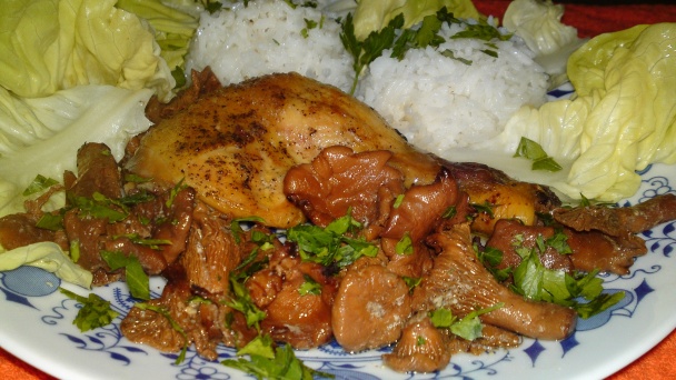 Pečené francúzske kura na masle a Chardonnay s pečenými kuriatkami (fotorecept) - obrázok 14