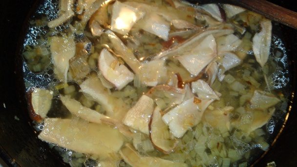 Posúch s dubákmi, cherry paradajkami, parmezánom a so smotanou (fotorecept) - obrázok 8