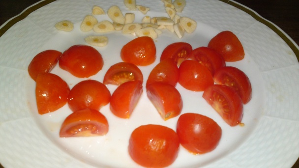 Posúch s dubákmi, cherry paradajkami, parmezánom a so smotanou (fotorecept) - obrázok 10