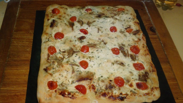 Posúch s dubákmi, cherry paradajkami, parmezánom a so smotanou (fotorecept) - obrázok 19