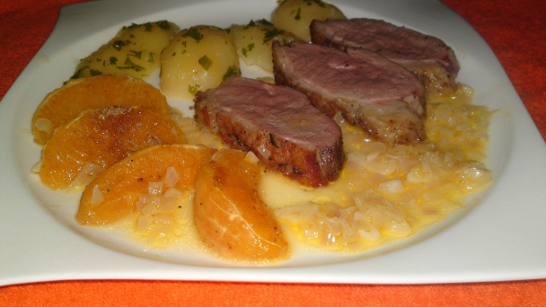 Kačacie prsia Rose s karamelizovaným pomarančom (fotorecept) - obrázok 18