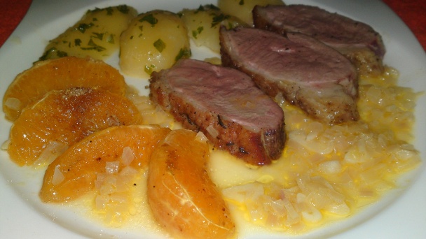 Kačacie prsia Rose s karamelizovaným pomarančom (fotorecept) - obrázok 19