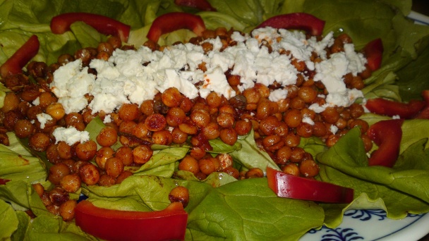 Šalát z pečeného cíceru (fotorecept) - obrázok 11