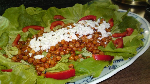 Šalát z pečeného cíceru (fotorecept) - obrázok 12