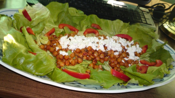 Šalát z pečeného cíceru (fotorecept) - obrázok 13