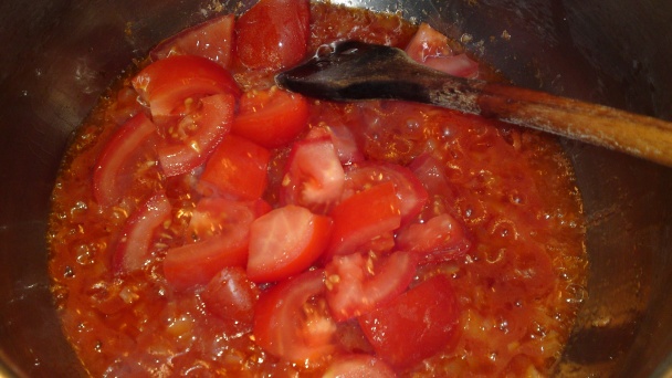 Pikantné zelené fazuľkové struky s paradajkami (fotorecept) - obrázok 9