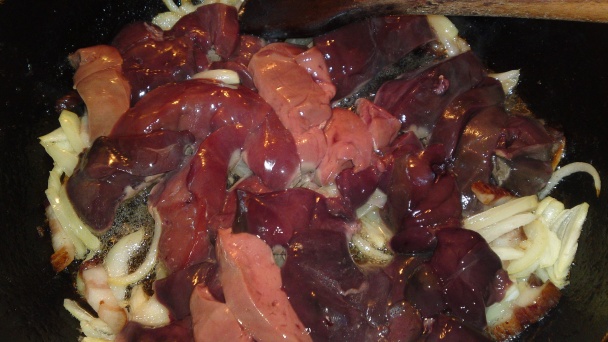 Dusená morčacia pečeň na Chardonnay s jablkami (fotorecept) - obrázok 5