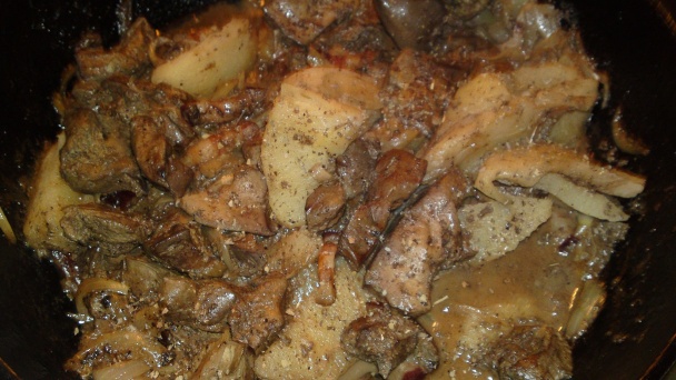 Dusená morčacia pečeň na Chardonnay s jablkami (fotorecept) - obrázok 11