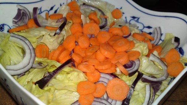 Chrumkavý osviežujúci letný šalát (fotorecept) - obrázok 4