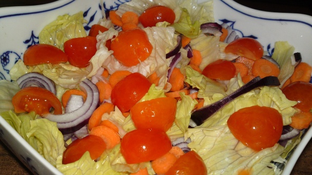 Chrumkavý osviežujúci letný šalát (fotorecept) - obrázok 5