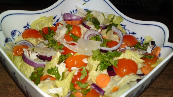 Chrumkavý osviežujúci letný šalát (fotorecept) - obrázok 8