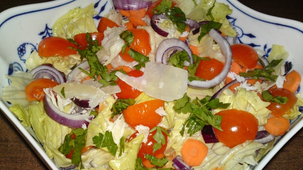 Chrumkavý osviežujúci letný šalát (fotorecept) - obrázok 9