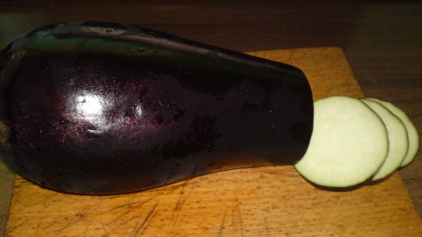 Šalát z pečeného baklažánu a prosciutto crudo (fotorecept) - obrázok 1