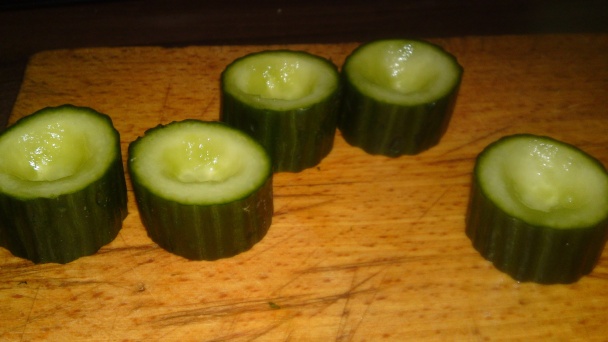 Predjedlo z uhorky a lososového krému (fotorecept) - obrázok 9