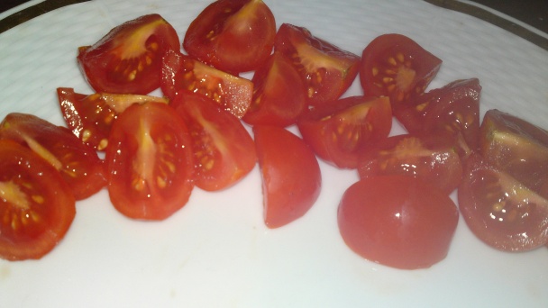 Letný šalát zo žeruchy a marinovaných reďkoviek so cherry paradajkami (fotorecept) - obrázok 6