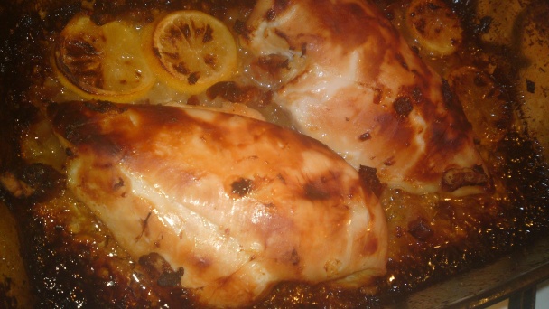 Pečené kuracie prsia na masle, údenej slanine, zázvore, citróne a mede (fotorecept) - obrázok 13