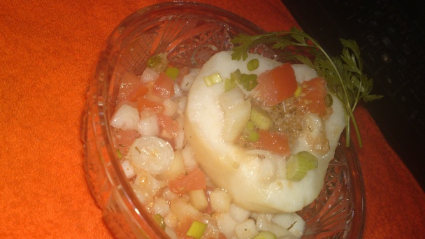 Šalát s plnenou hruškou a estragónom (fotorecept) - obrázok 14