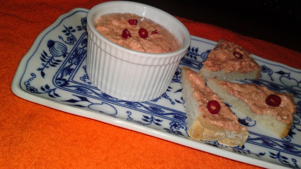 Tyrokafteri - τυροκαφτερή grécka nátierka z fety a papriky (fotorecept) - obrázok 11