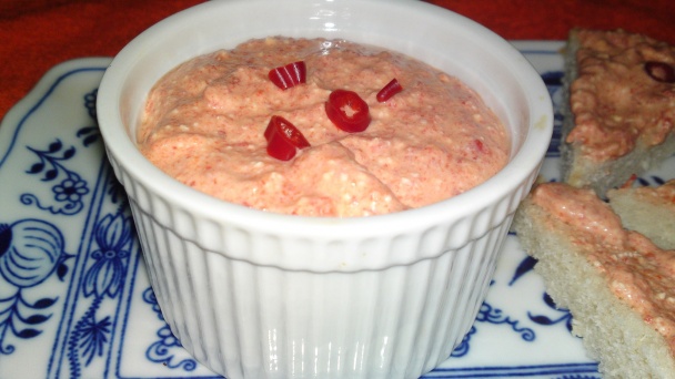 Tyrokafteri - τυροκαφτερή grécka nátierka z fety a papriky (fotorecept) - obrázok 12