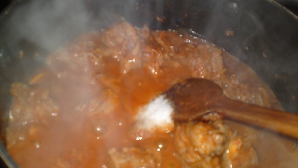 Odrezky z hovädzieho mäsa na hrášku a šampiňónoch (fotorecept) - obrázok 10