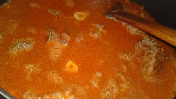 Odrezky z hovädzieho mäsa na hrášku a šampiňónoch (fotorecept) - obrázok 11