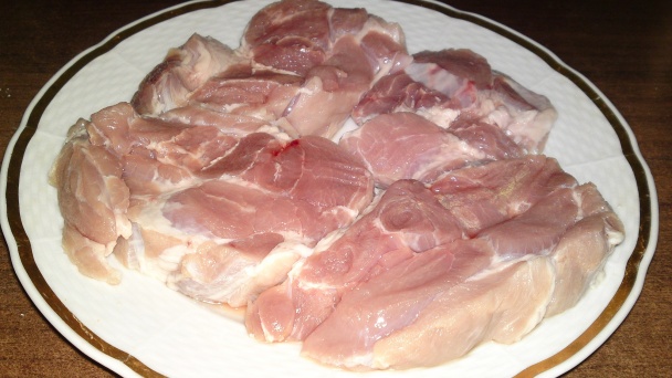 Pikantné marinované a zapečené rezne z krkovičky (fotorecept) - obrázok 1