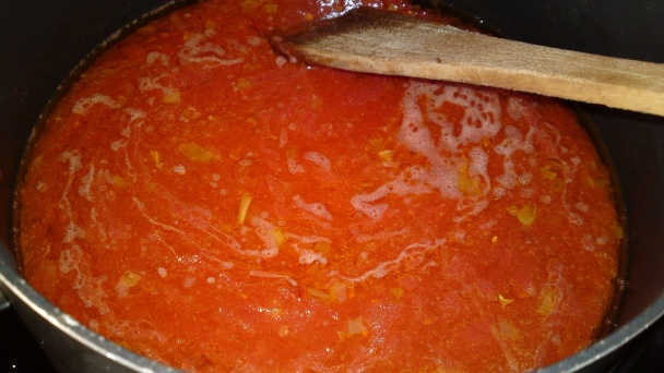 Sugo di pomodoro - paradajková omáčka od Nick Stellino (fotorecept) - obrázok 6