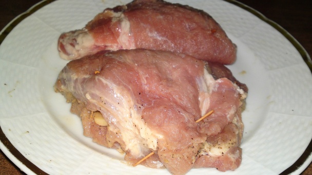 Plnené rezne z krkovičky v paprikovom obale (fotorecept) - obrázok 6