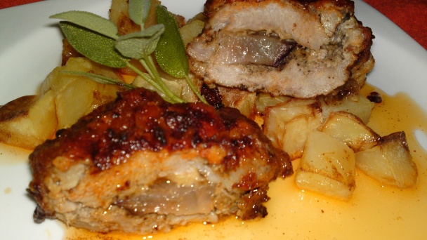 Plnené rezne z krkovičky v paprikovom obale (fotorecept) - obrázok 13