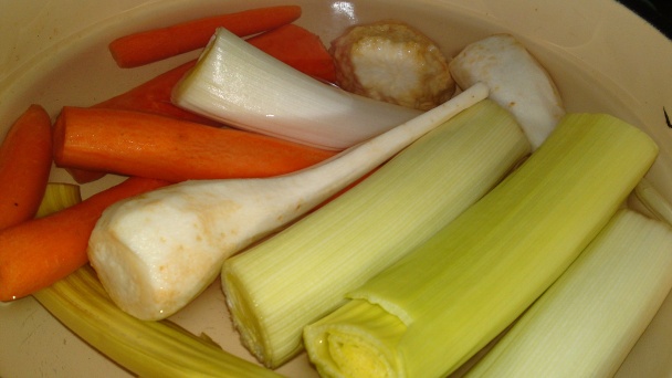 Viedenský Tafelspitz z teľacej kvetovej špičky a teľacích špikových kostí (fotorecept) - obrázok 1