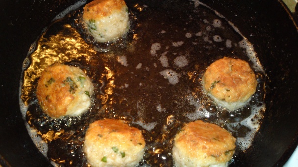 Vyprážané syrové guľky bez obaľovania (fotorecept) - obrázok 9