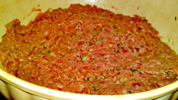 Libanonské guľôčky z hovädzieho mäsa s jogurtovou omáčkou (fotorecept) - obrázok 5