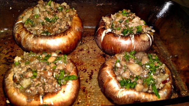 Plnené pečené portobello (fotorecept) - obrázok 9