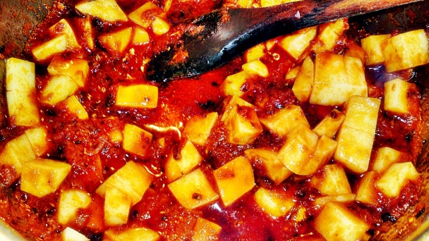 Pikantná šošovica so zemiakmi (fotorecept) - obrázok 7