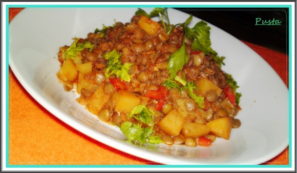 Pikantná šošovica so zemiakmi (fotorecept) - obrázok 15