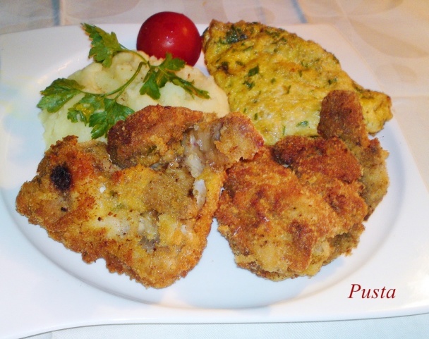 Vyprážané kuracie krídelká plnené kuracou pečeňou (fotorecept) - obrázok 19