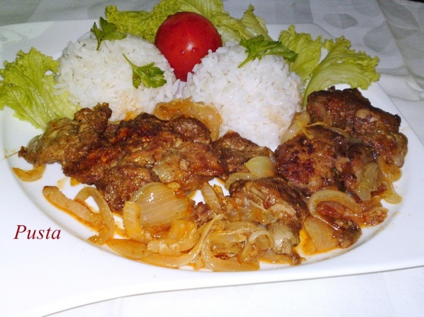 Kuracia pečeň na údenej paprike a údenej slanine z mangalice (fotorecept) - obrázok 14