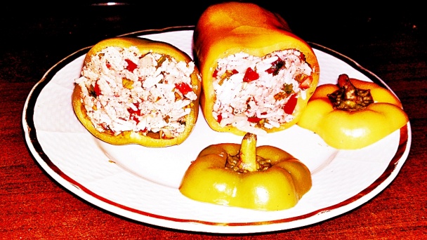 Biber Dolmasi - turecké plnené papriky (fotorecept) - obrázok 10