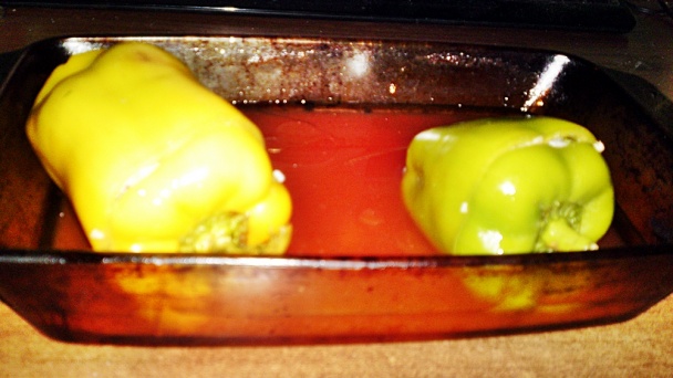 Biber Dolmasi - turecké plnené papriky (fotorecept) - obrázok 12