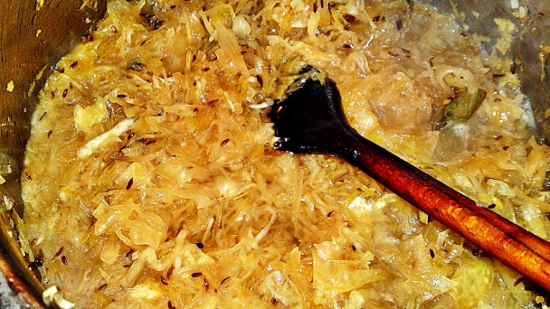 Kyslá kapusta na karameli a Chardonnay (fotorecept) - obrázok 10